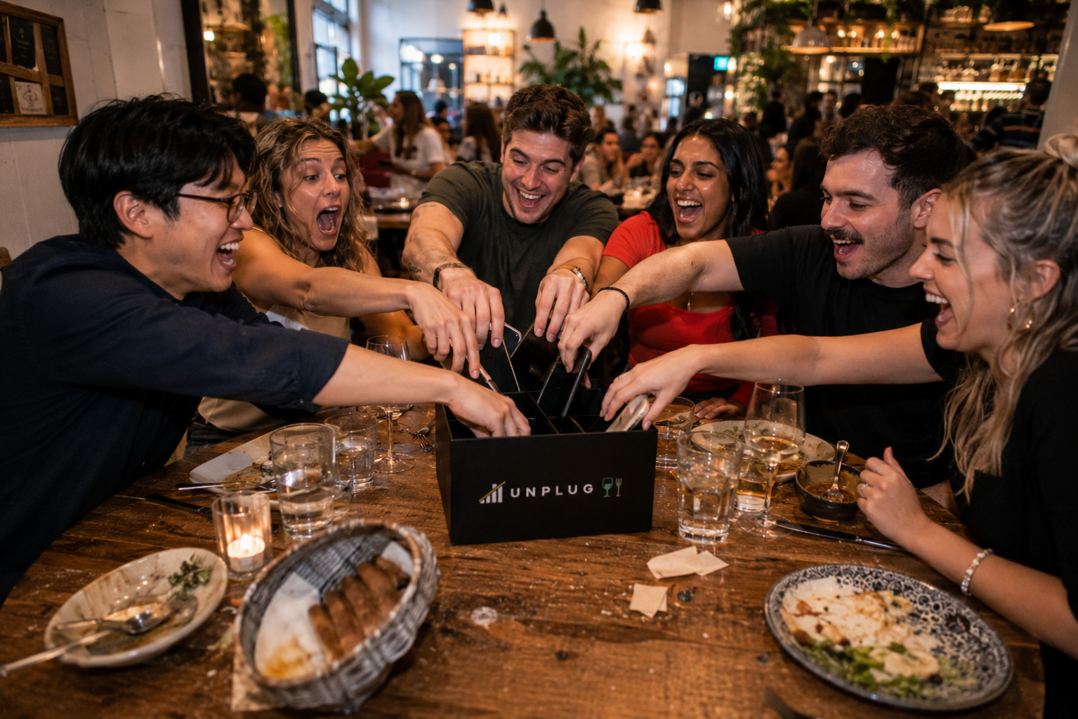 Group dropping phones into UNPLUG jail
